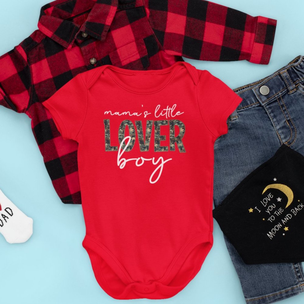 Mama's Little Lover Boy Infant Bodysuit